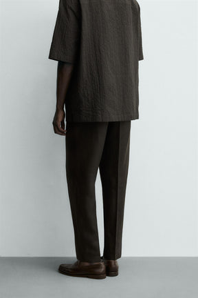 Linen Regular Trousers