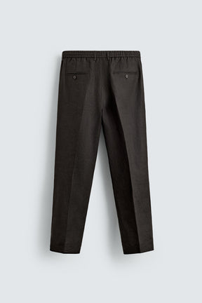 Linen Regular Trousers