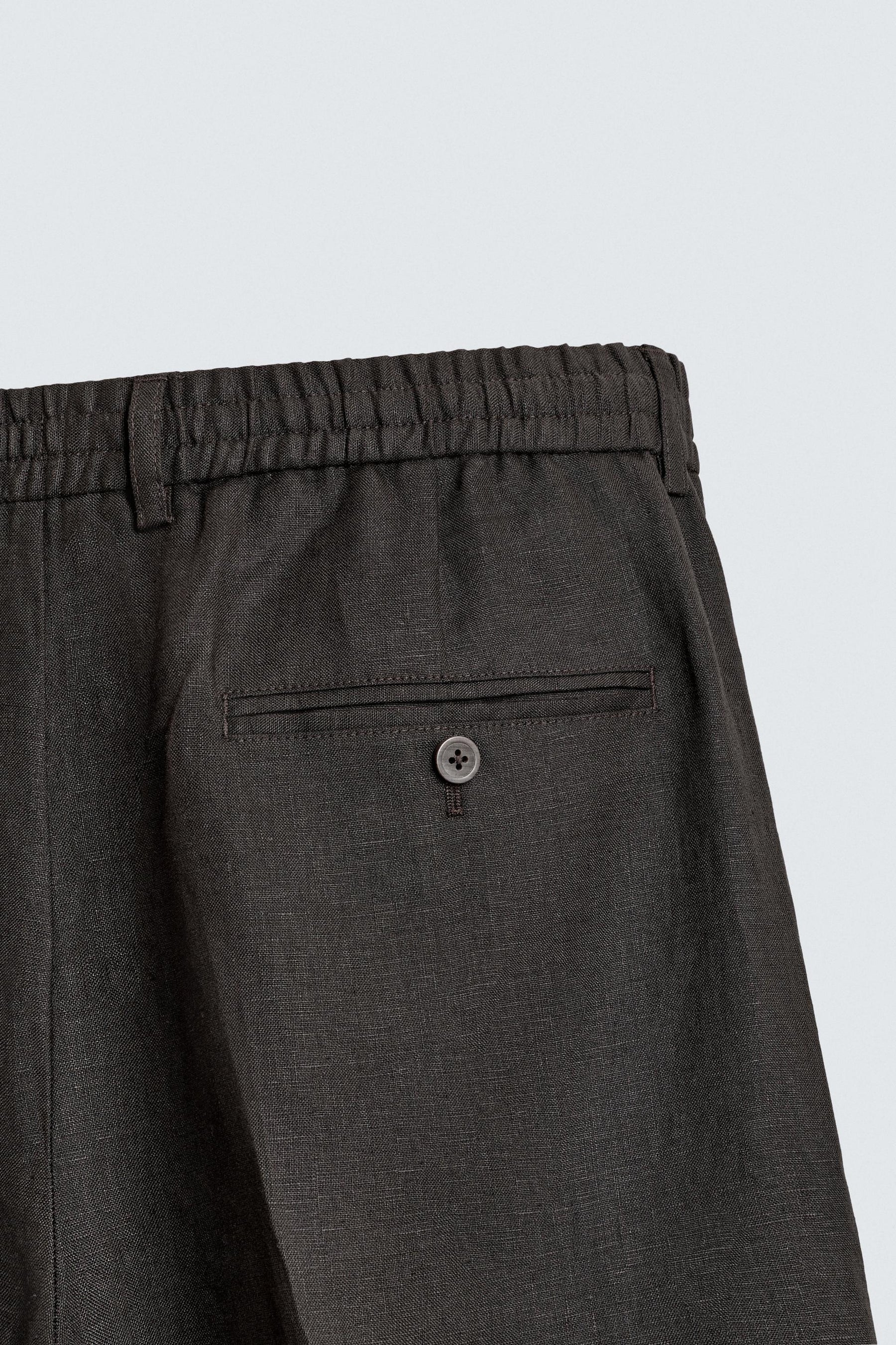 Linen Regular Trousers