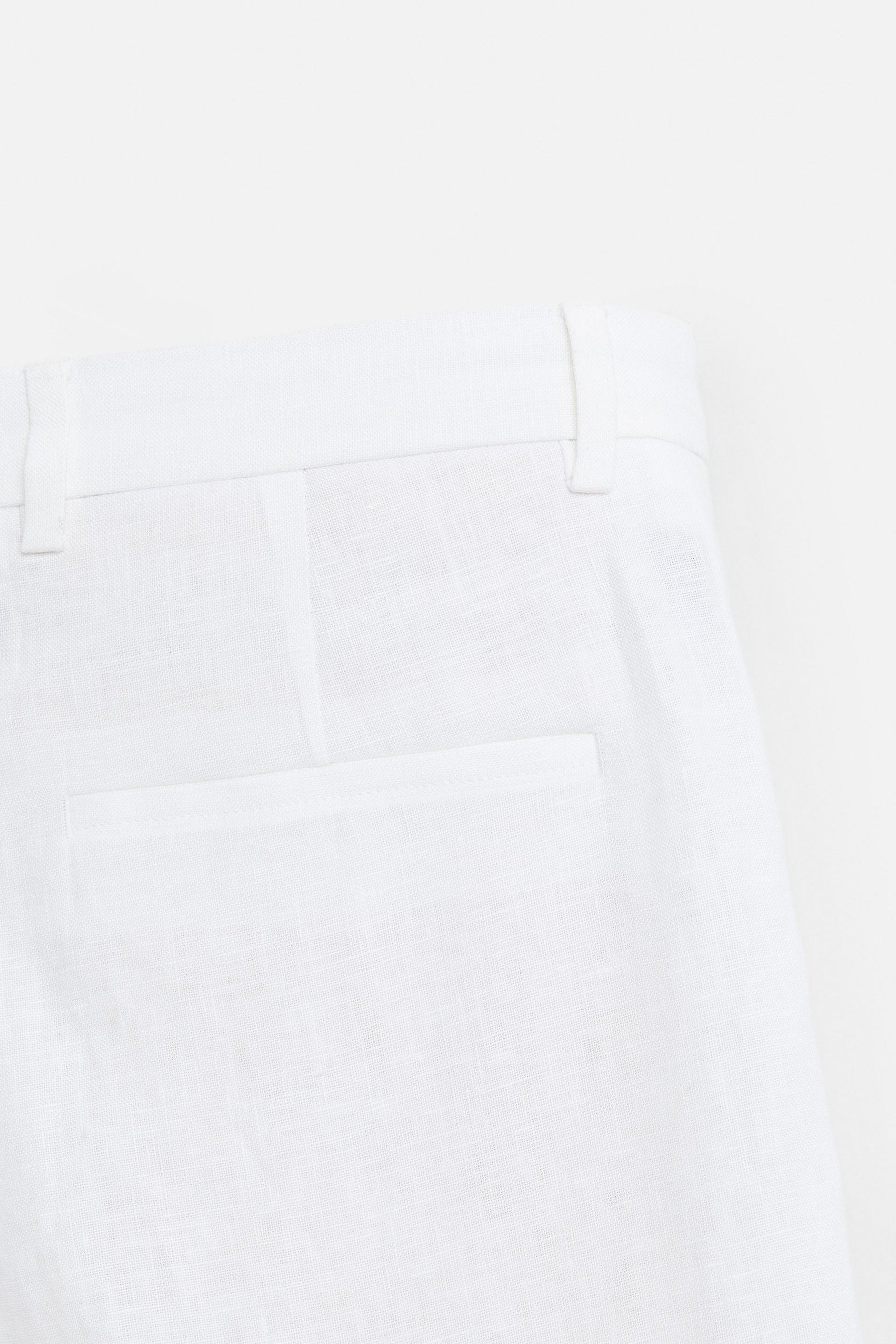 100% LINEN PLEATED TROUSERS - Image 10