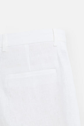 100% LINEN PLEATED TROUSERS - Image 10
