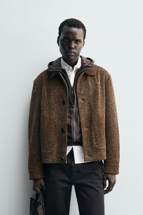 BRUSHED SUEDE LEATHER JACKET - Image 2