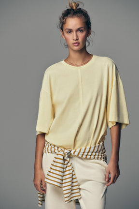 GEWASCHENES ÜBERGROSSES T-SHIRT