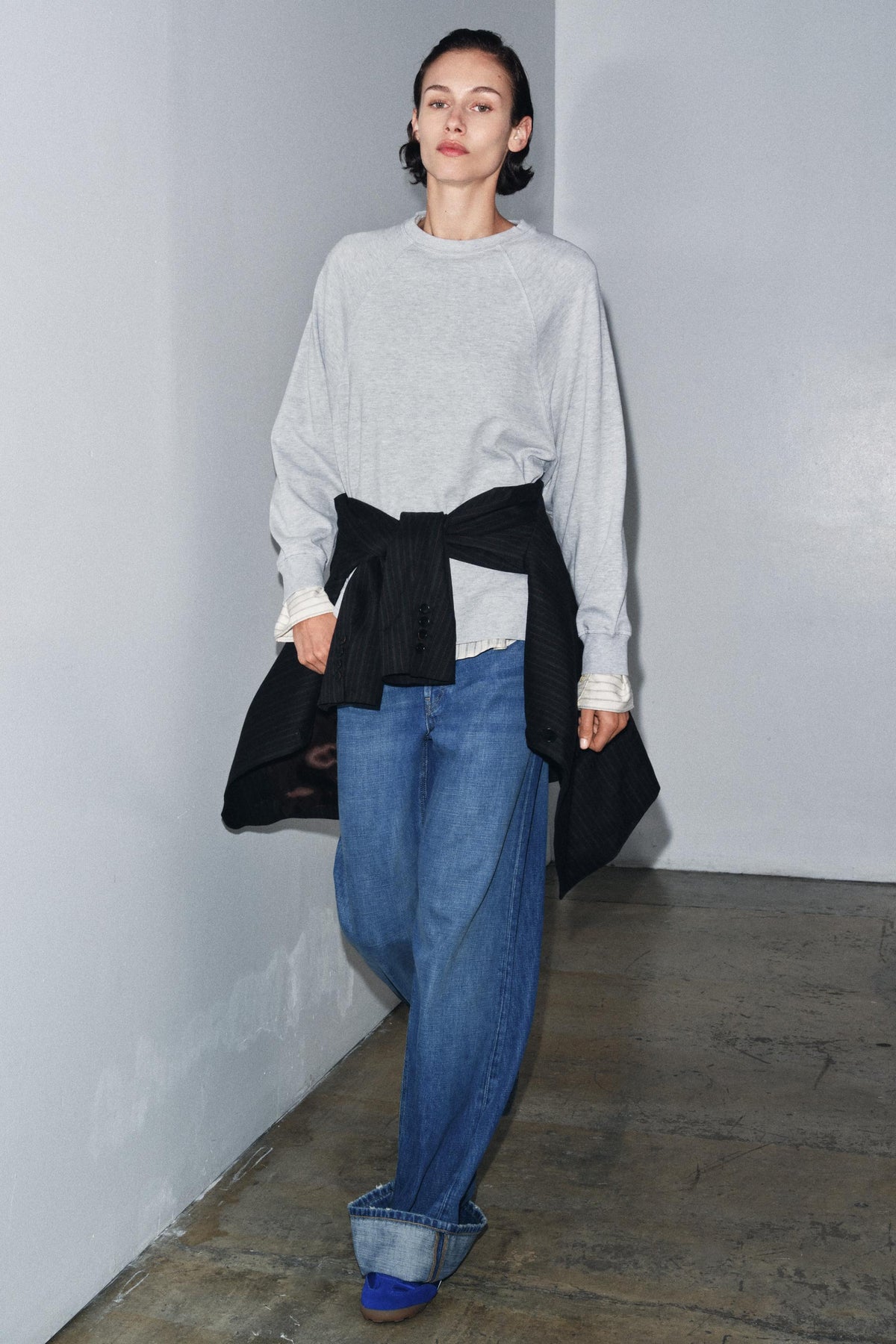 ÜBERGRÖSSTES LANGARMHEMD