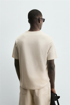 MERCERISED COTTON T-SHIRT - Image 3
