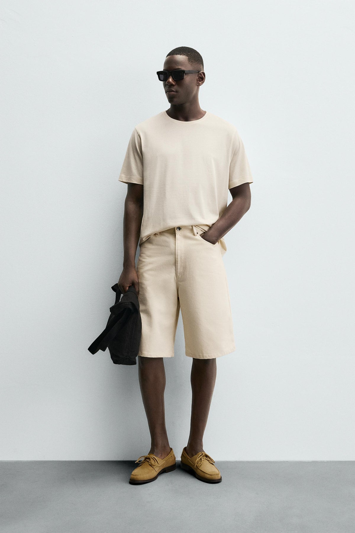 MERCERISED COTTON T-SHIRT - Image 1