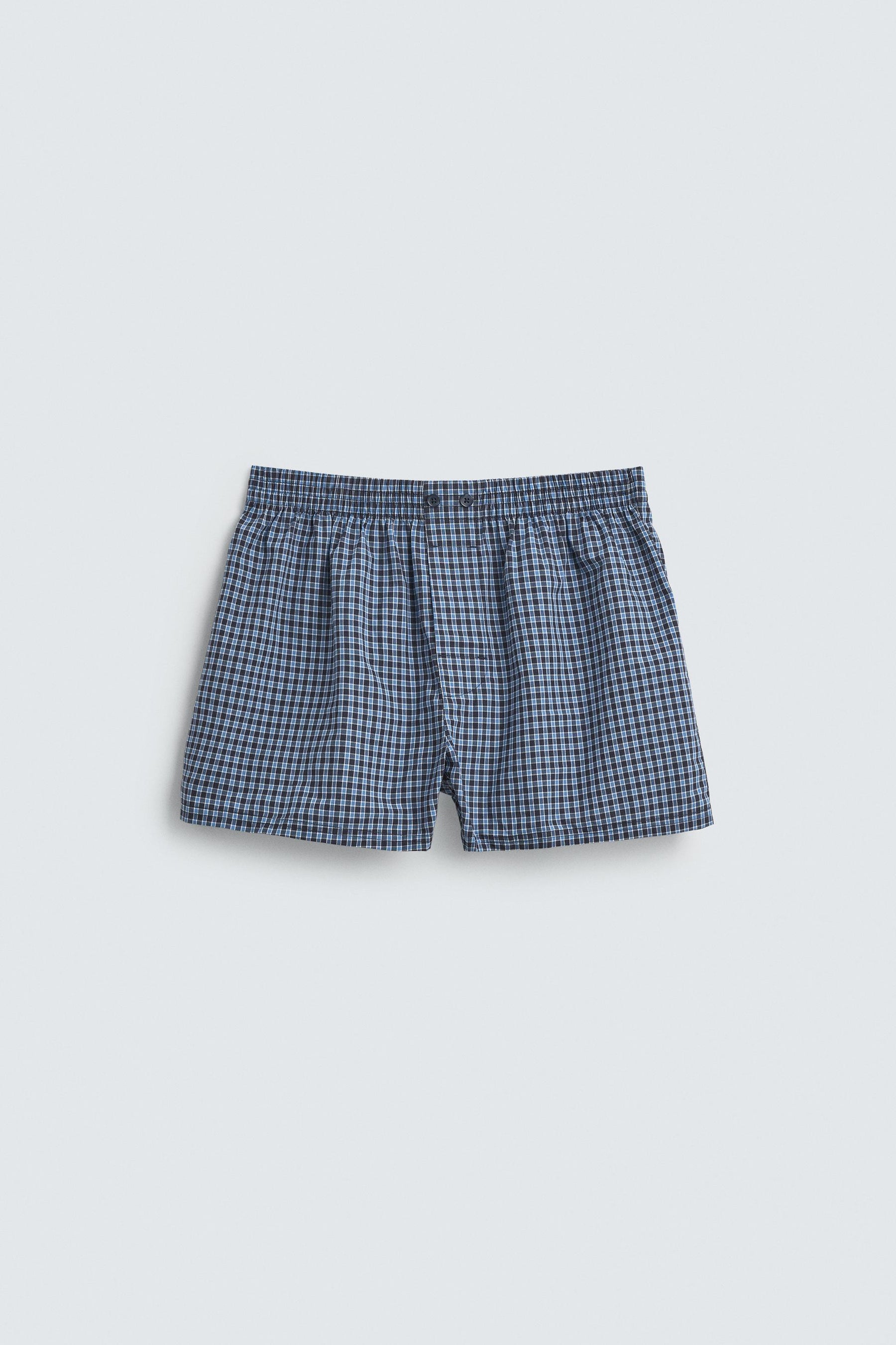 LIMITED EDITION CHECKED POPLIN BOXERS - Image 4