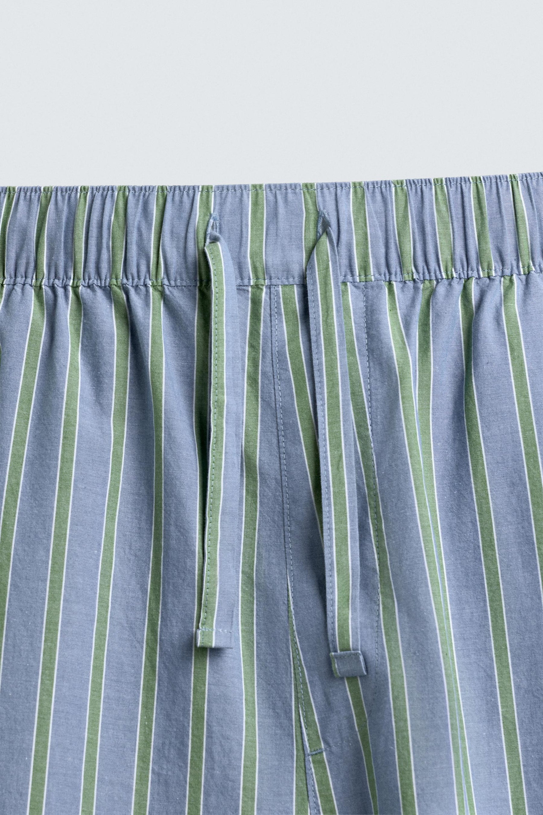 STRIPED OVERSIZE FIT TROUSERS - Image 9