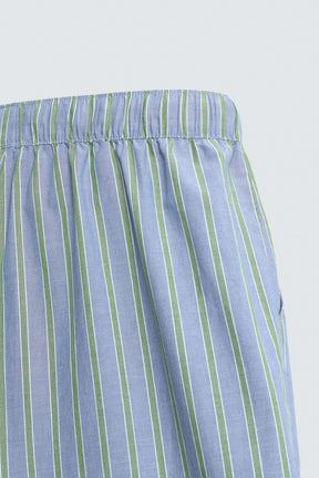 STRIPED OVERSIZE FIT TROUSERS - Image 10