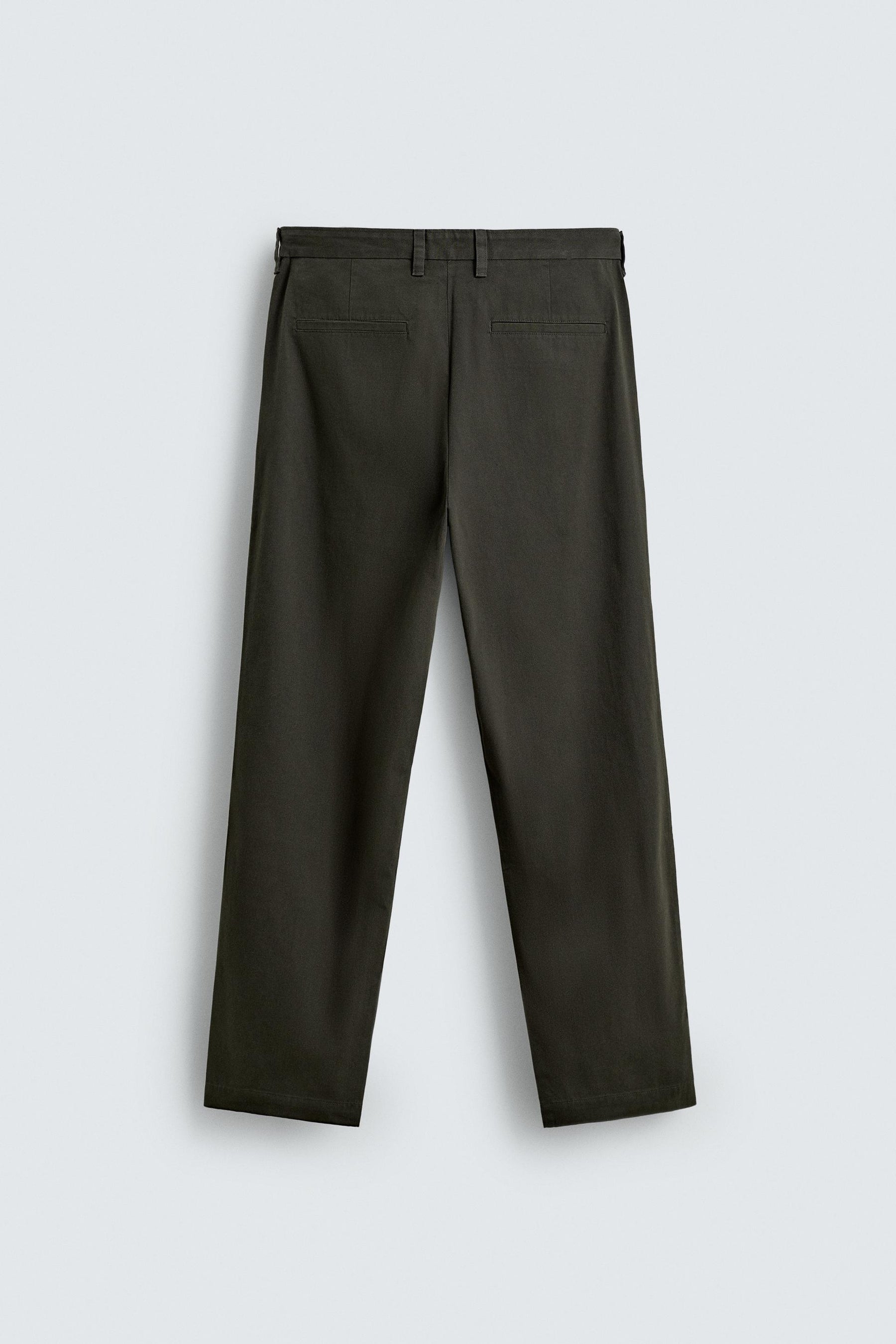 REGULAR FIT PLEATED TROUSERS - Image 7