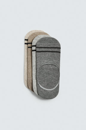 PACK OF 4 NO-SHOW SOCKS - Image 1