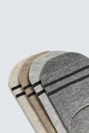 PACK OF 4 NO-SHOW SOCKS - Image 2