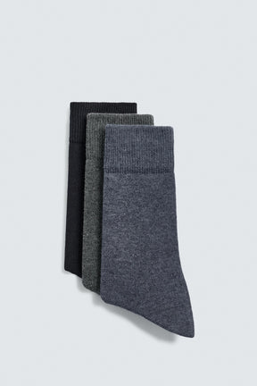 3-PACK OF STRUCTURED SOCKS - Image 1