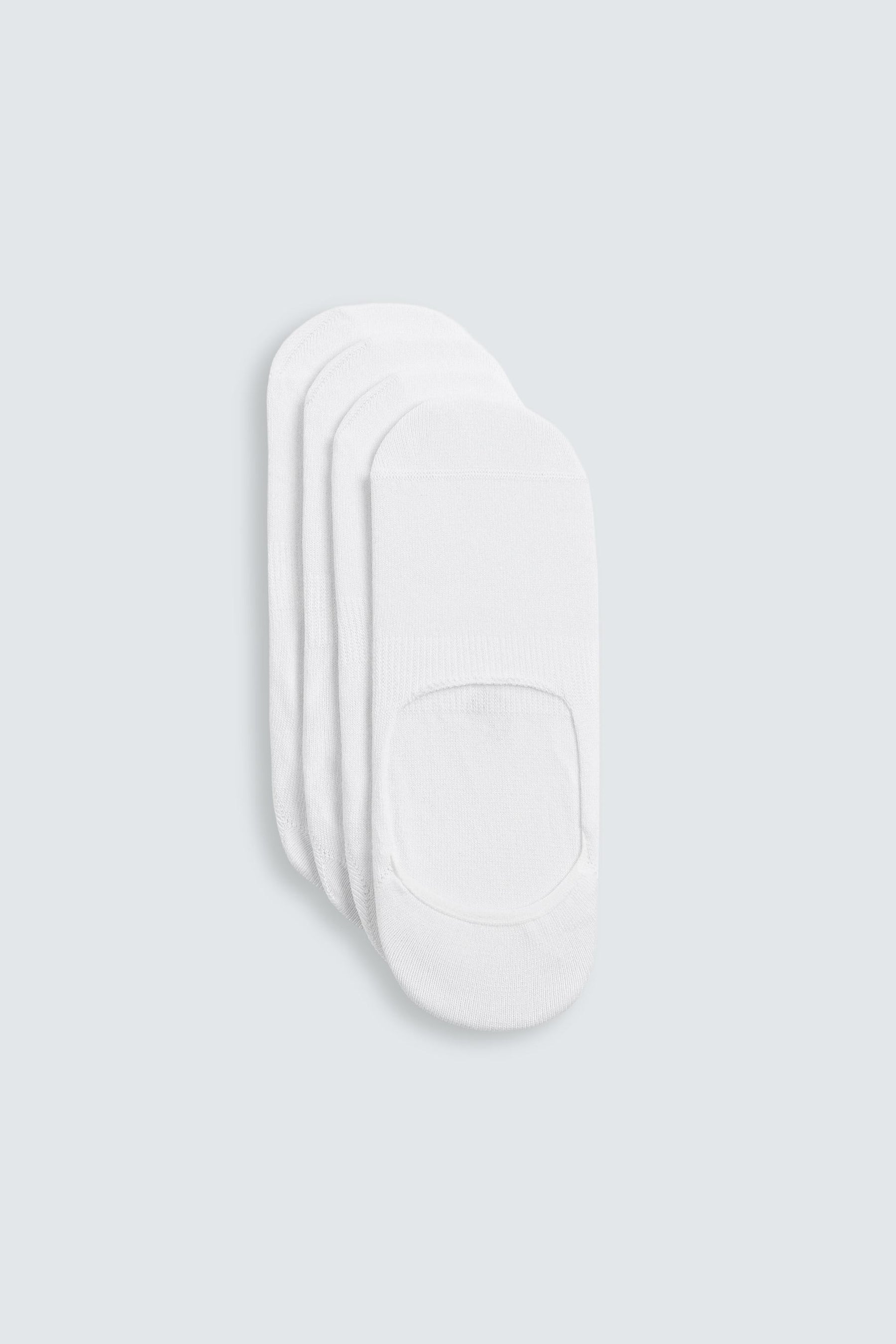 BASIC PACK OF 4 NO-SHOW SOCKS - Image 1