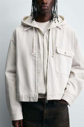 RELAXED FIT DENIM JACKET - Image 6