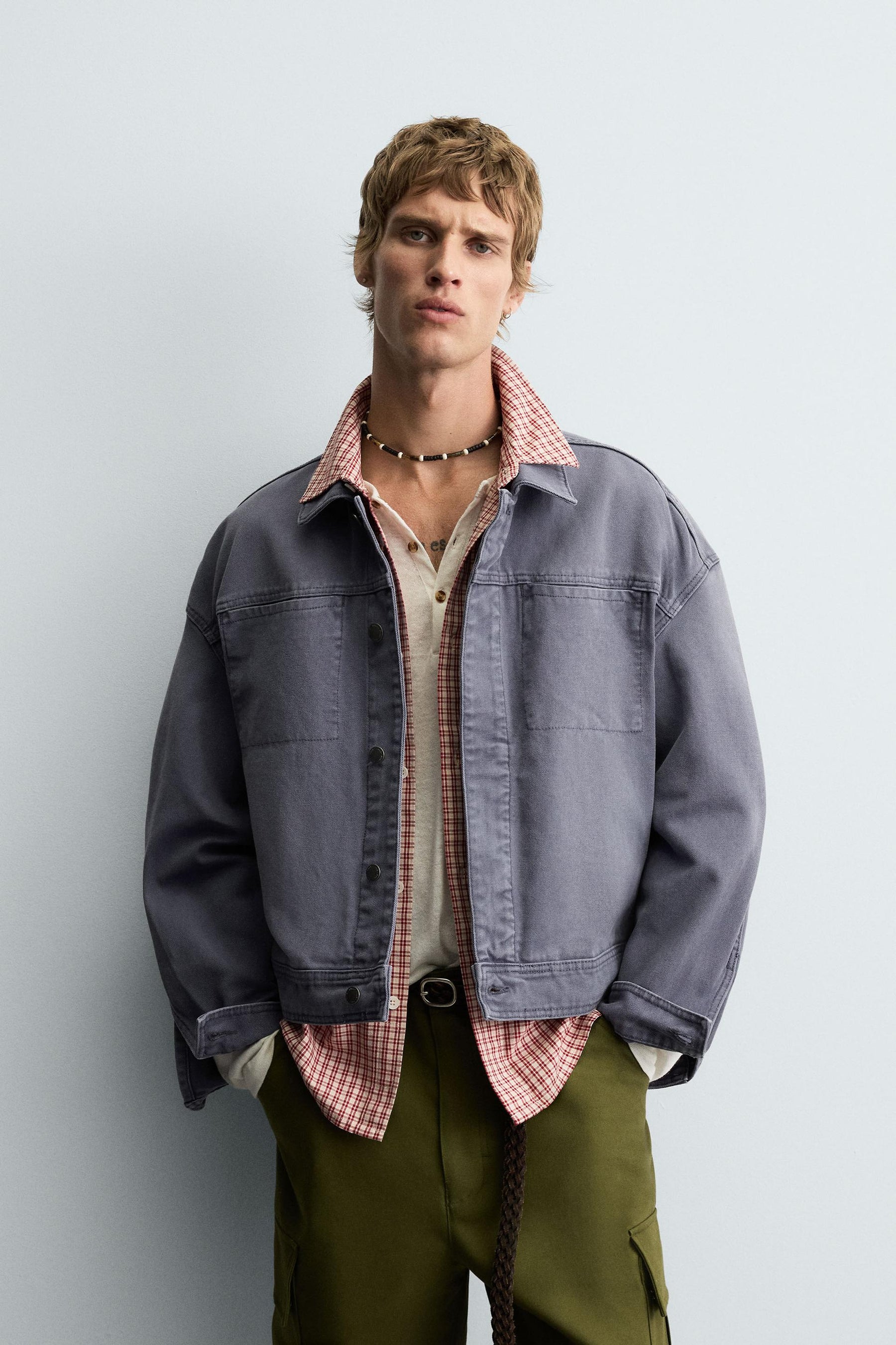 BOXY FIT WASHED JACKET - Image 2