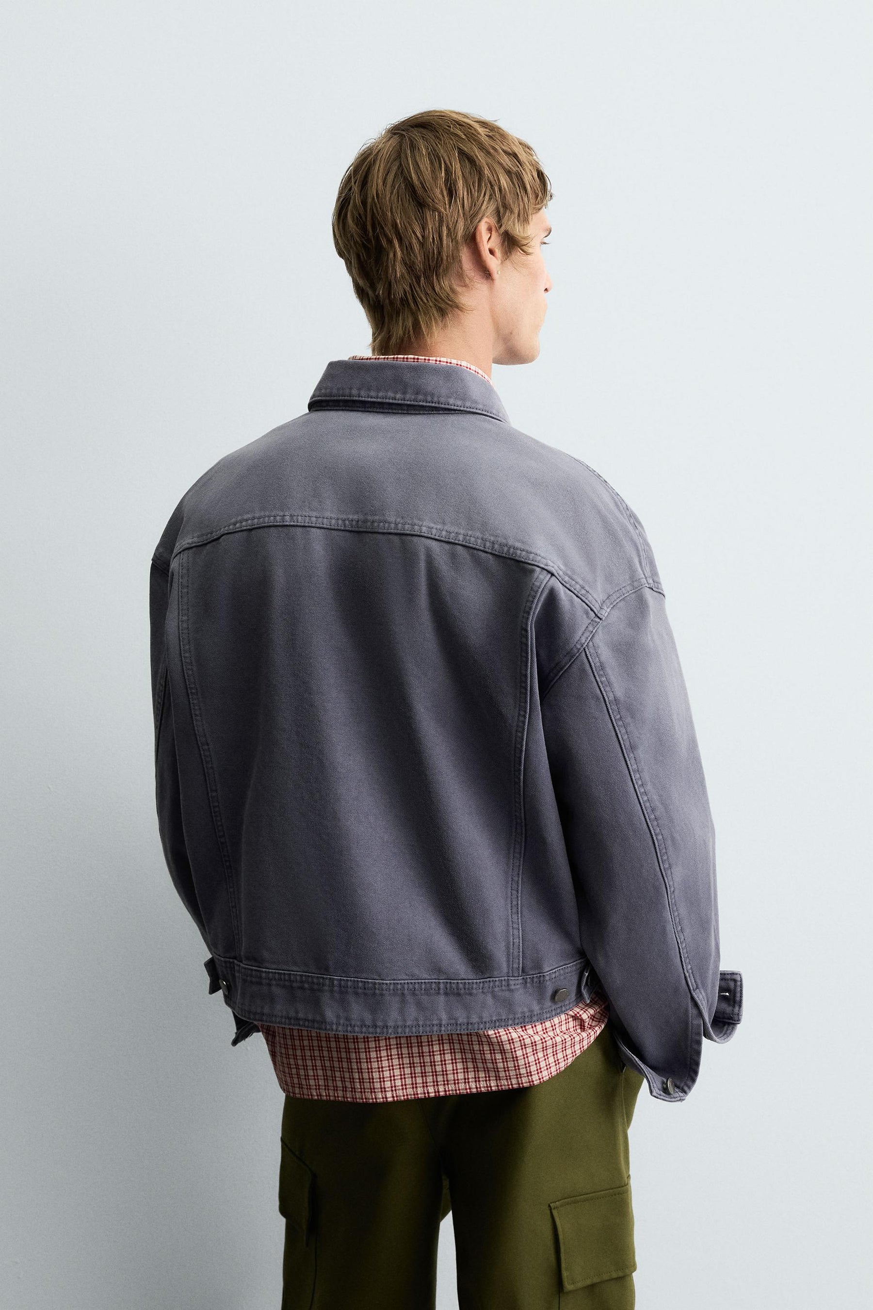 BOXY FIT WASHED JACKET - Image 3