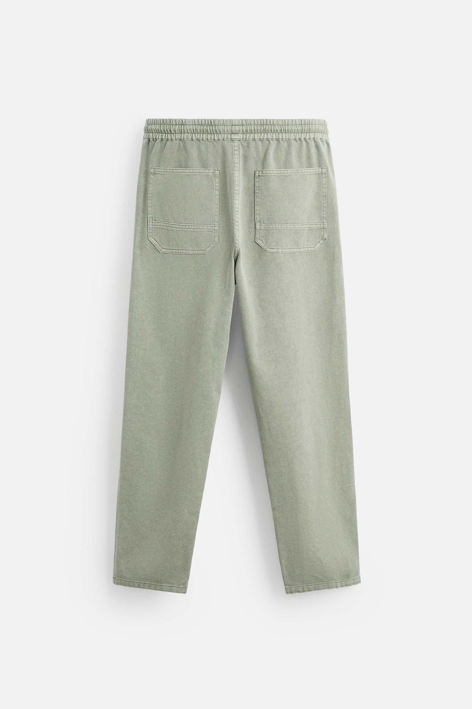 COTTON - LINEN TROUSERS - Image 7