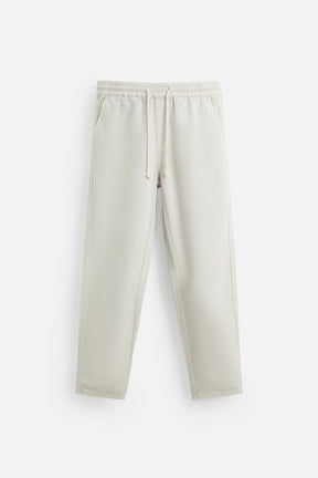 COTTON - LINEN TROUSERS - Image 6