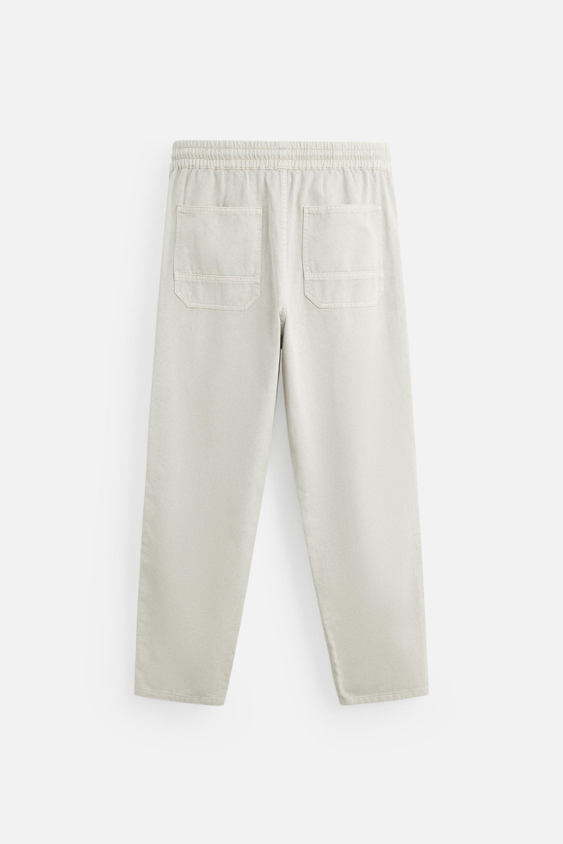 COTTON - LINEN TROUSERS - Image 7