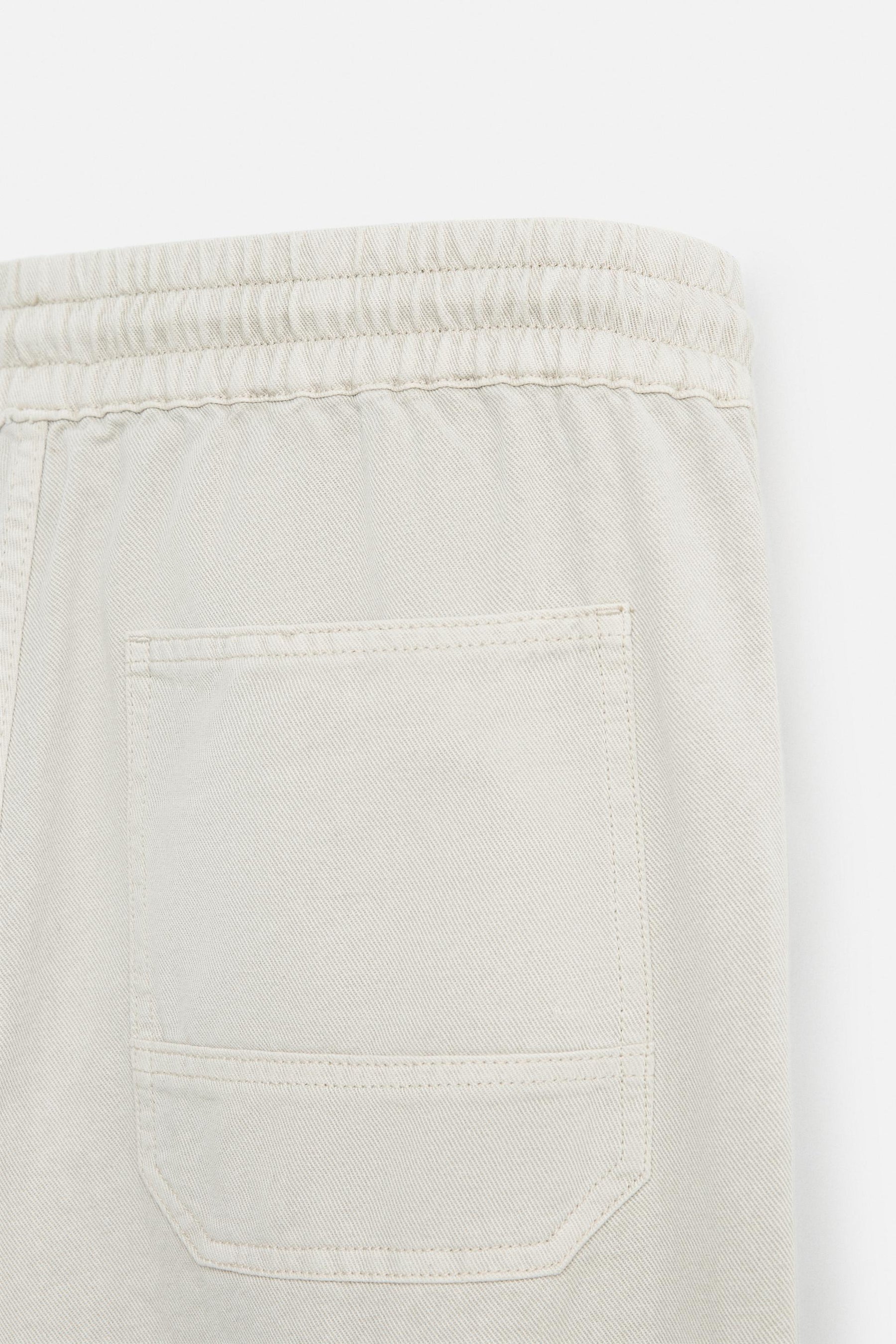 COTTON - LINEN TROUSERS - Image 9
