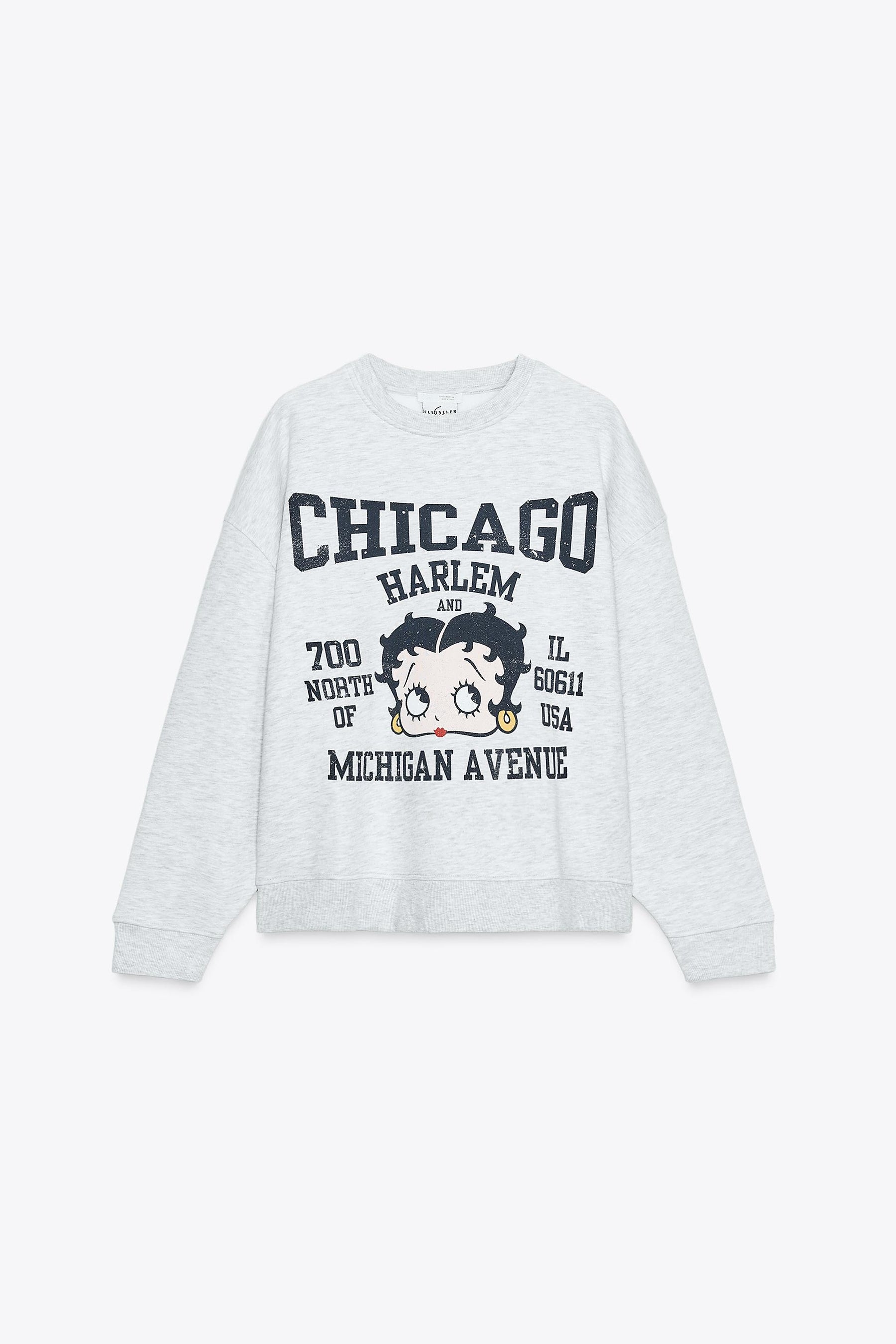 Betty Boop Sweatshirt mit Aufdruck
