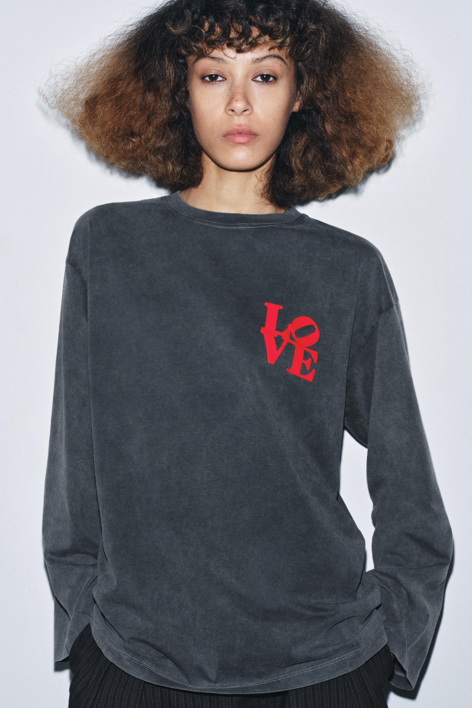 GEWASCHENES LANGARMHEMD