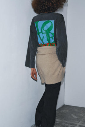 GEWASCHENES LANGARMHEMD