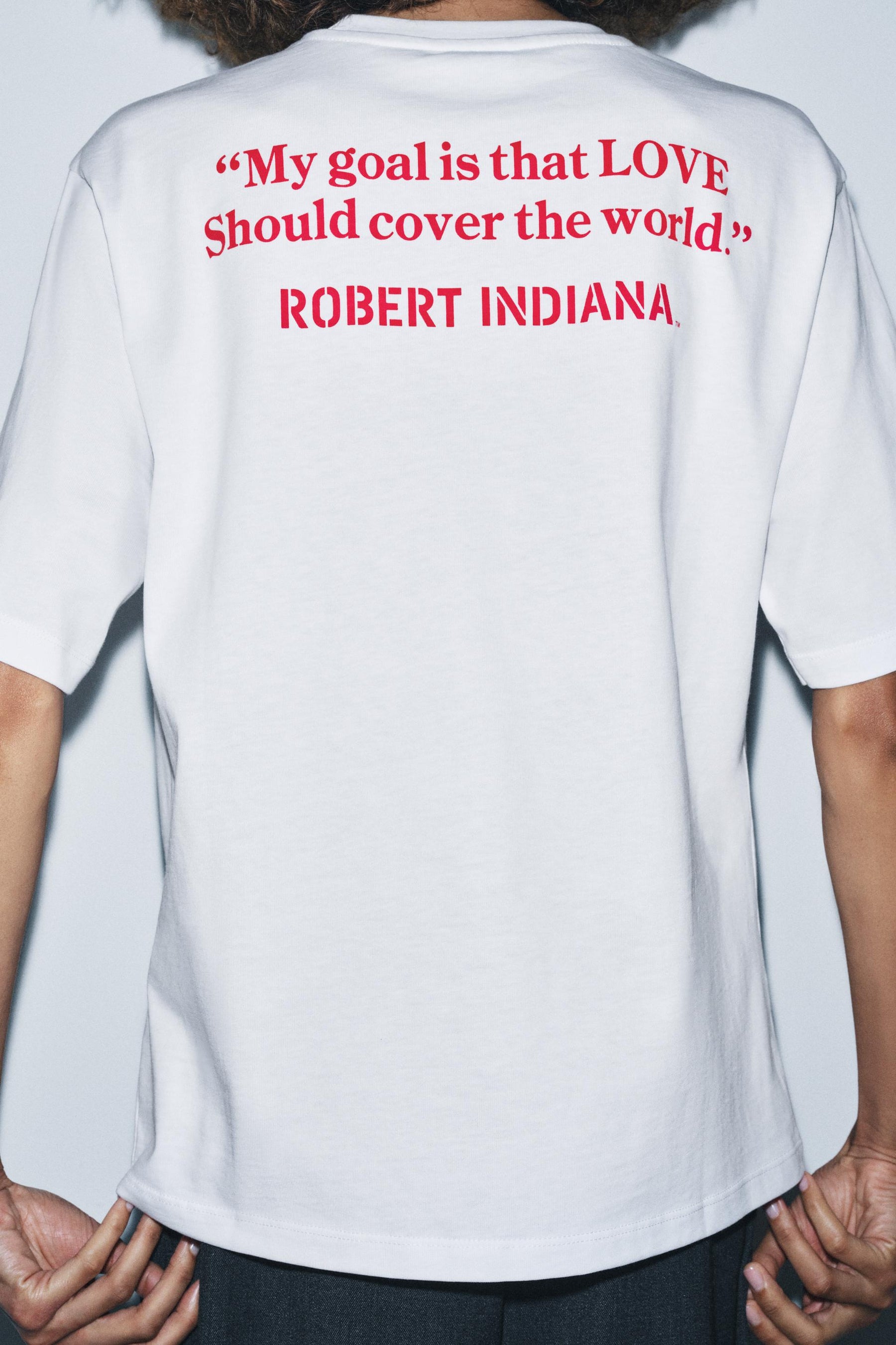 SHIRT MIT KONTRAST-SLOGAN