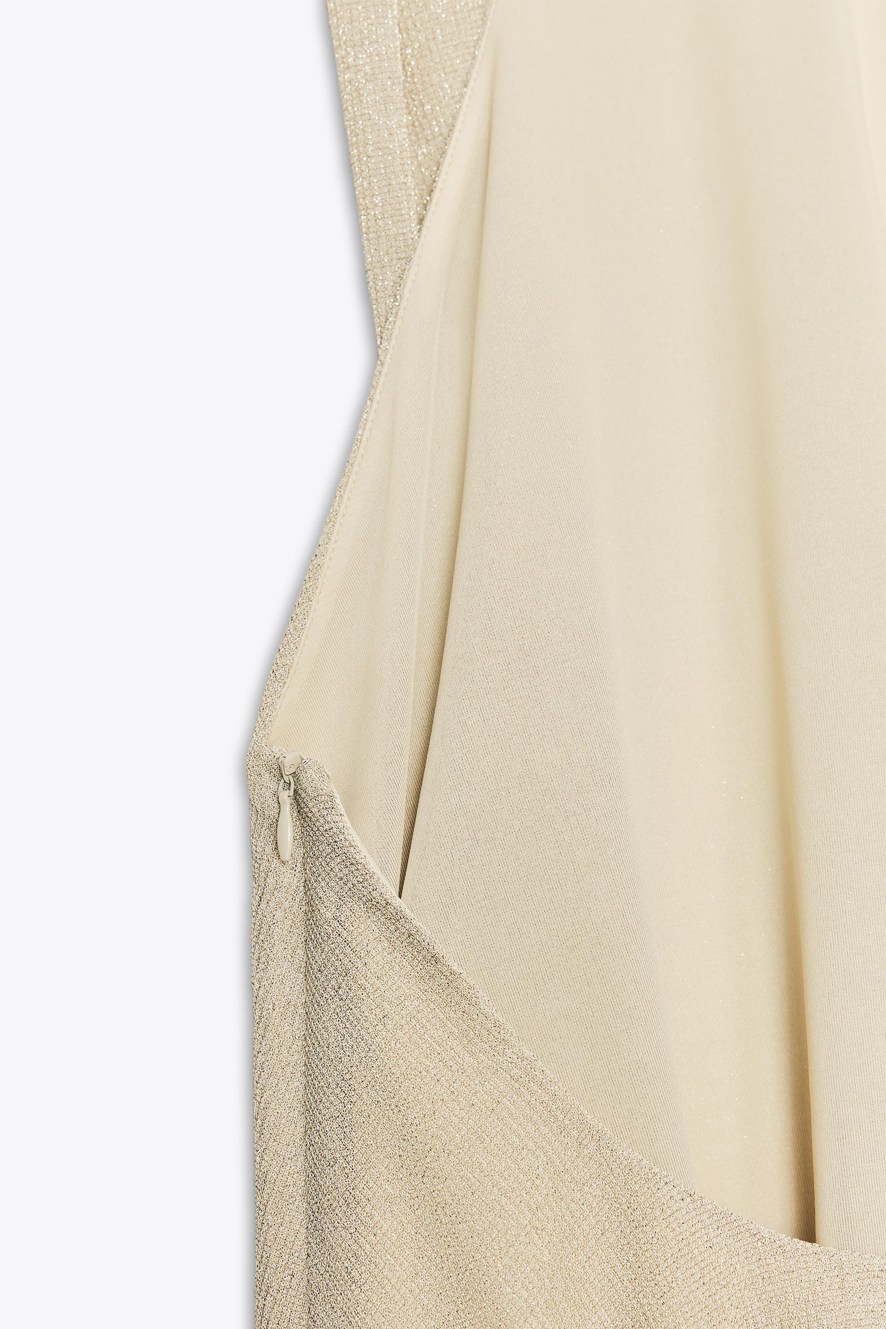 METALLISCHES HALTER-TOP