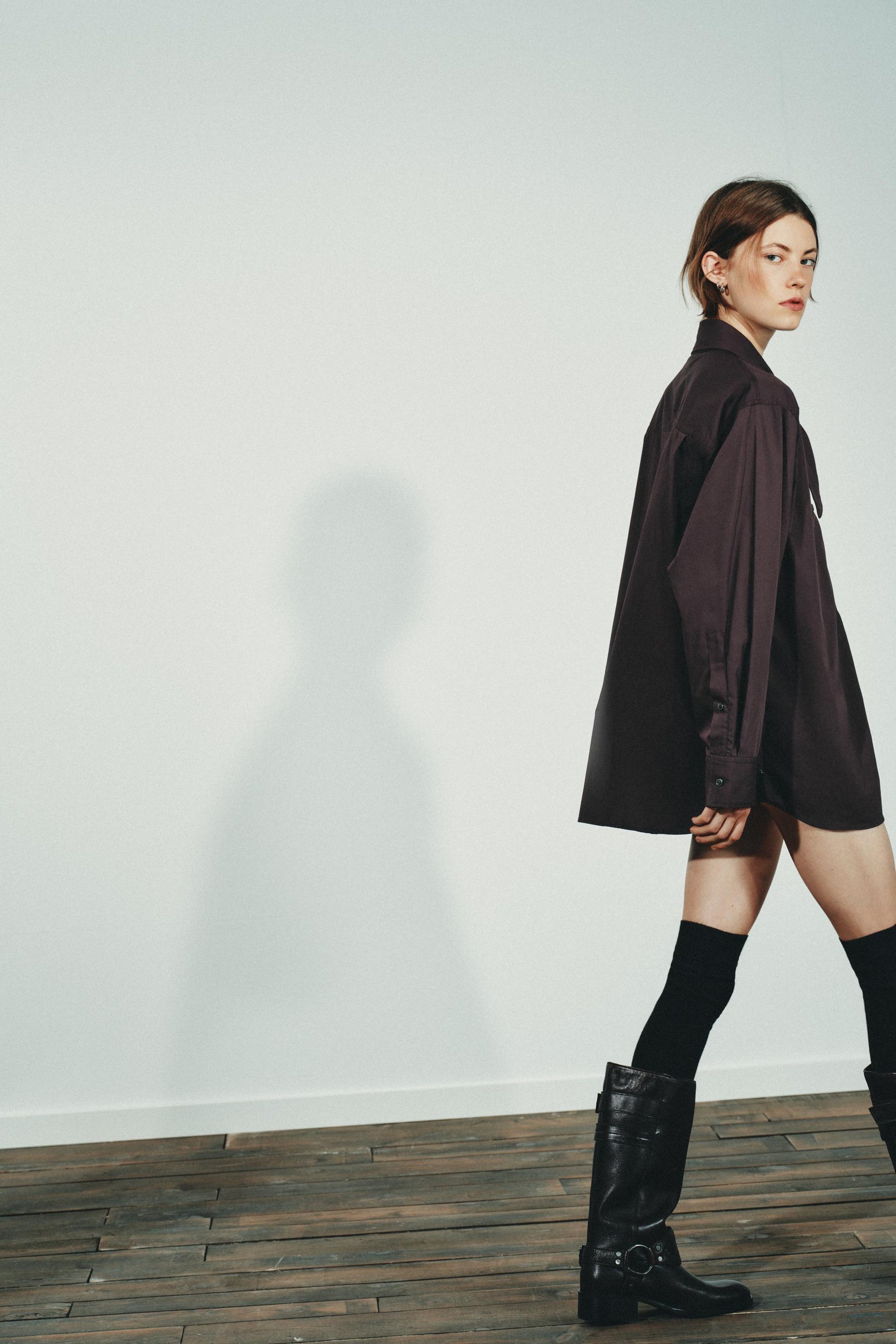 Popeline-Halstuchhemd