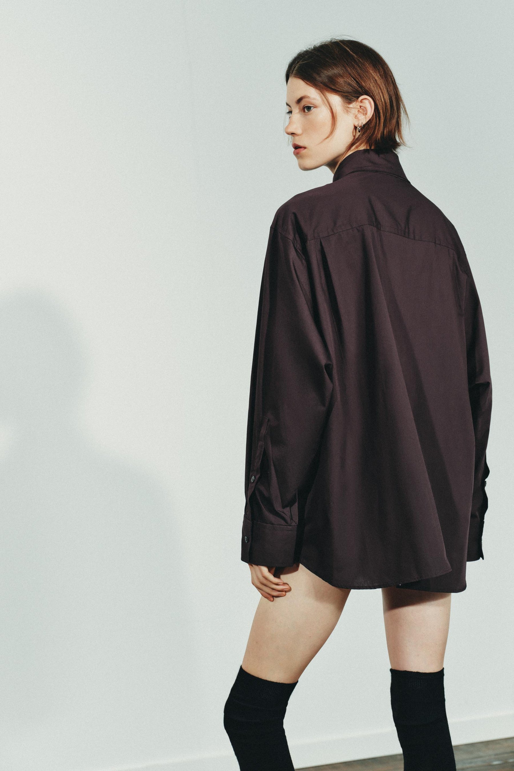 Popeline-Halstuchhemd