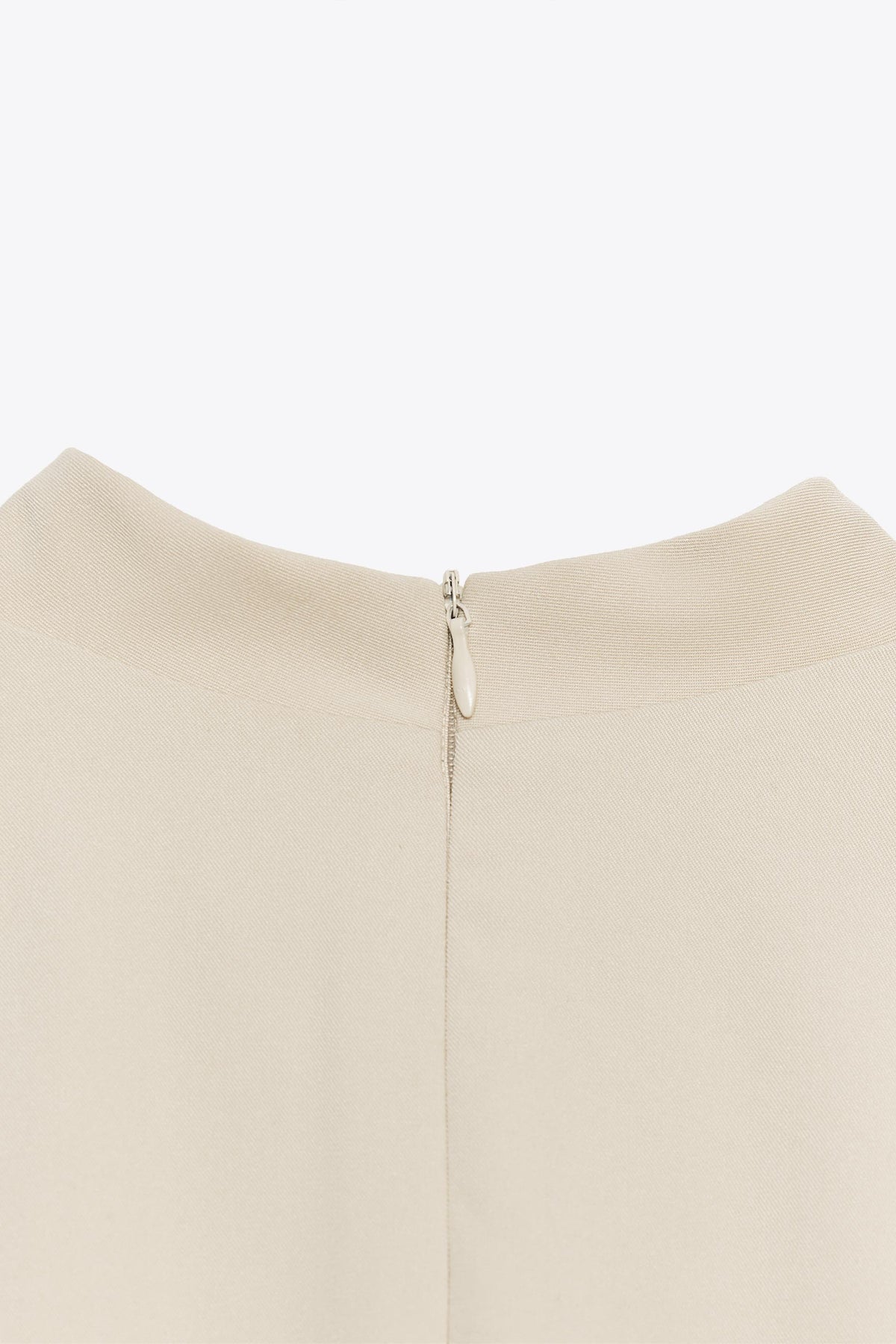 DRAPED NECK SHORT DRESS - Image 2