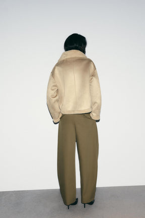 Plissierte Ballonhosen