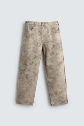 ABSTRACT PRINTED BALLOON FIT TROUSERS - Image 6