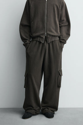 WASHED CARGO TROUSERS - Image 2
