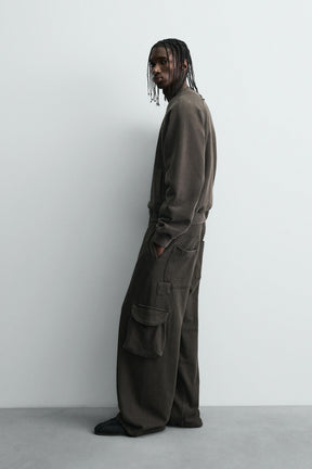 WASHED CARGO TROUSERS - Image 4