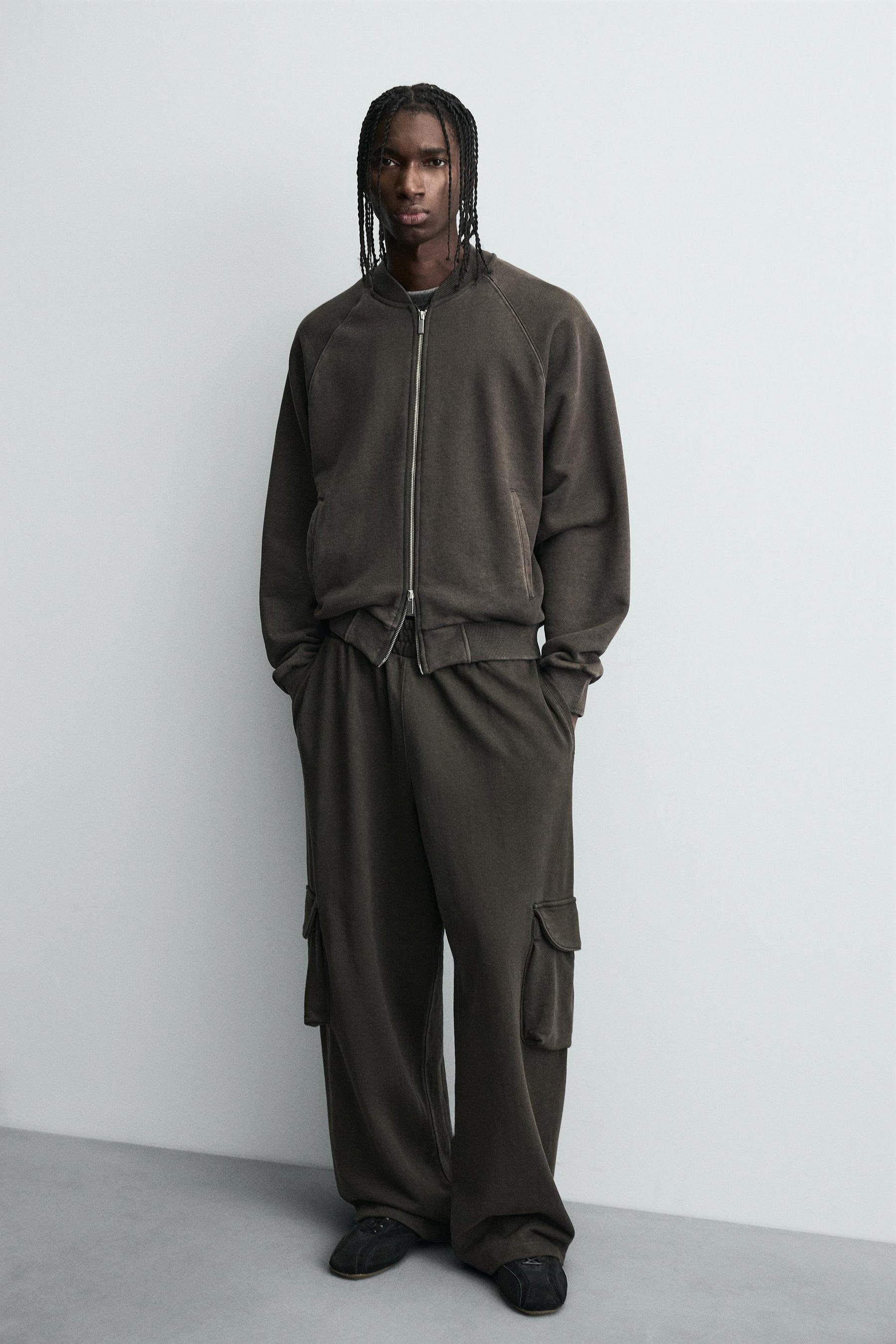 WASHED CARGO TROUSERS - Image 6