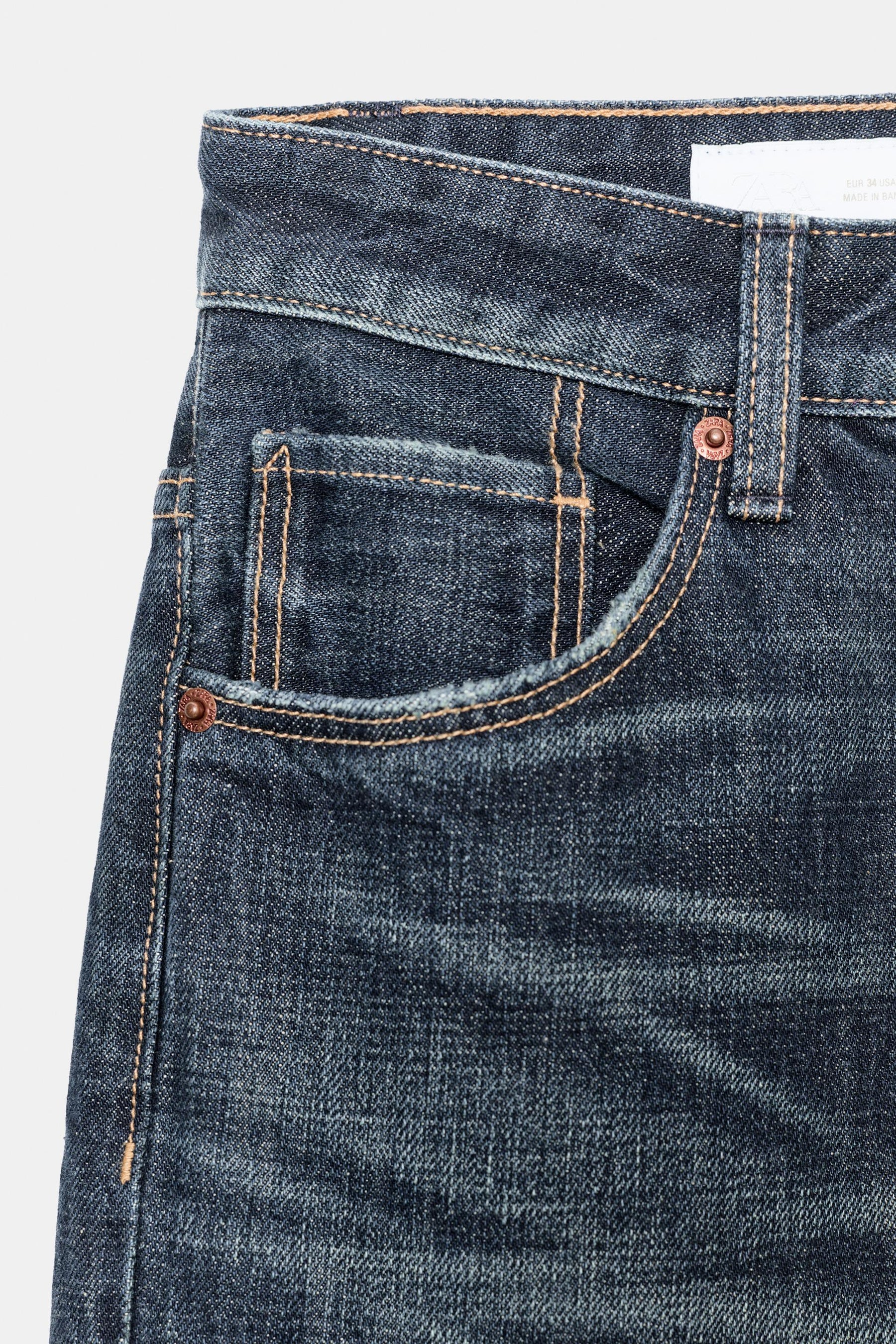 Boyfriend-Jeans mit mittelhohem Bund