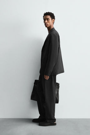 POPLIN SUIT TROUSERS - Image 4