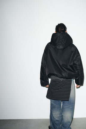 Puffer jacket with hoodie - Image 4