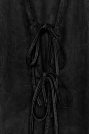 WILDLEDER-KUNSTHEMD MIT