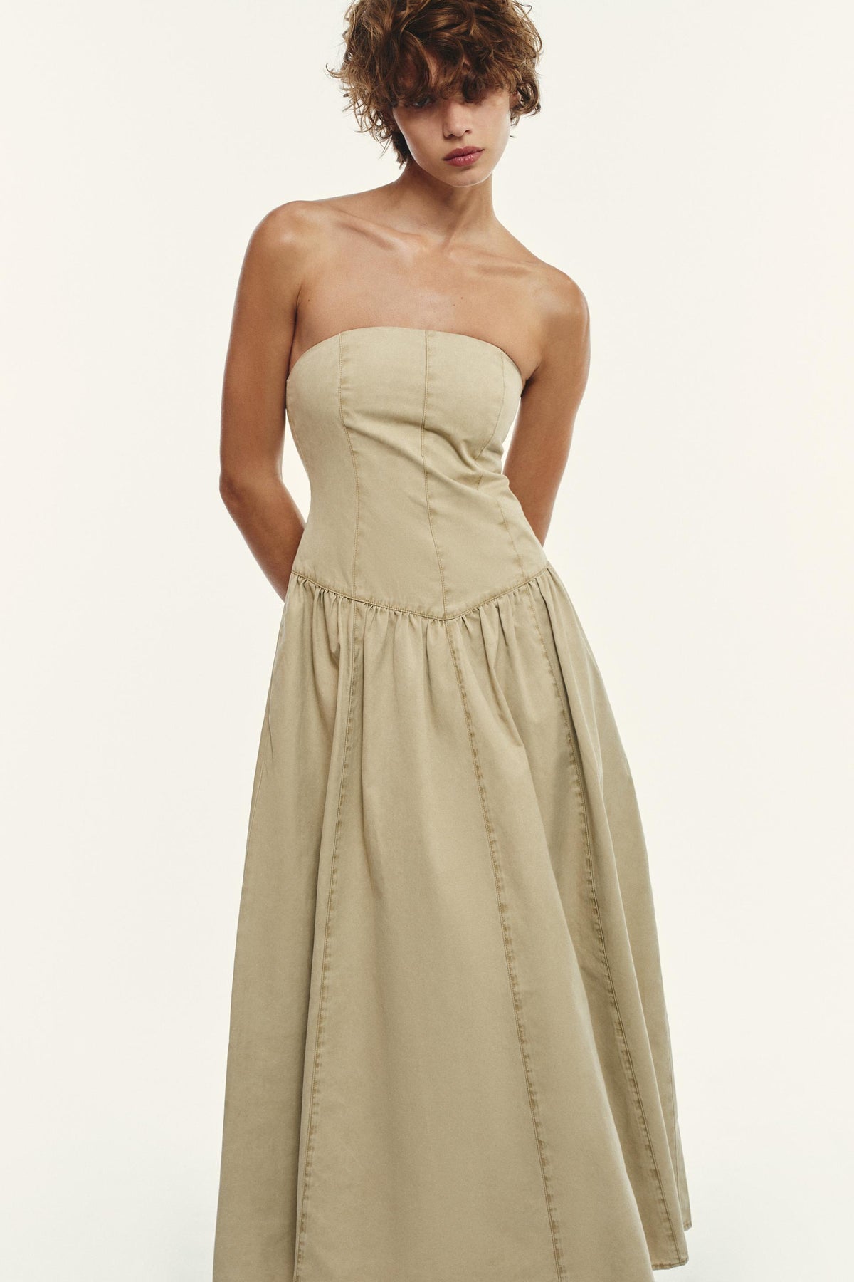 STRAPLESS DRESS - Image 2