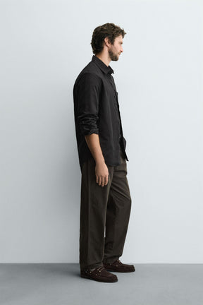 COTTON/LINEN SHIRT - Image 4