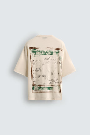 WASHED PRINTED KNIT T-SHIRT - Image 7