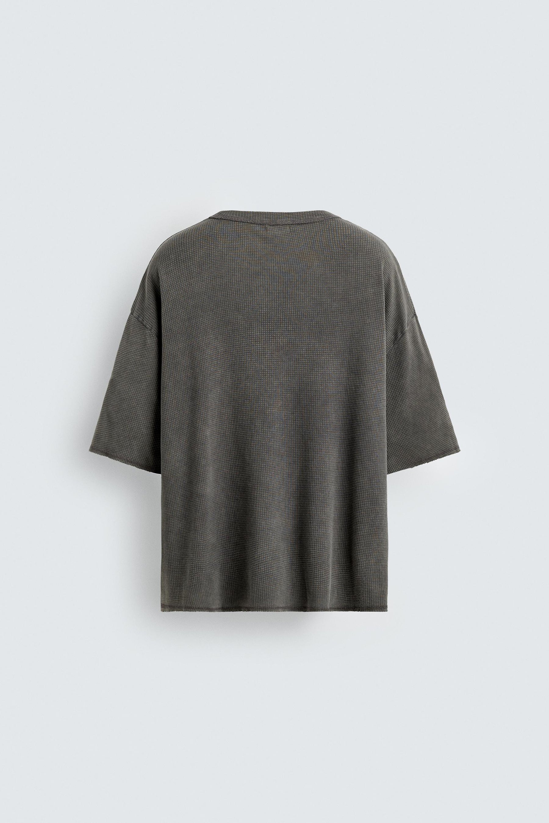 WASHED PRINTED KNIT T-SHIRT - Image 8