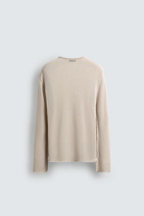 TEXTURED KNIT SWEATER - Image 8