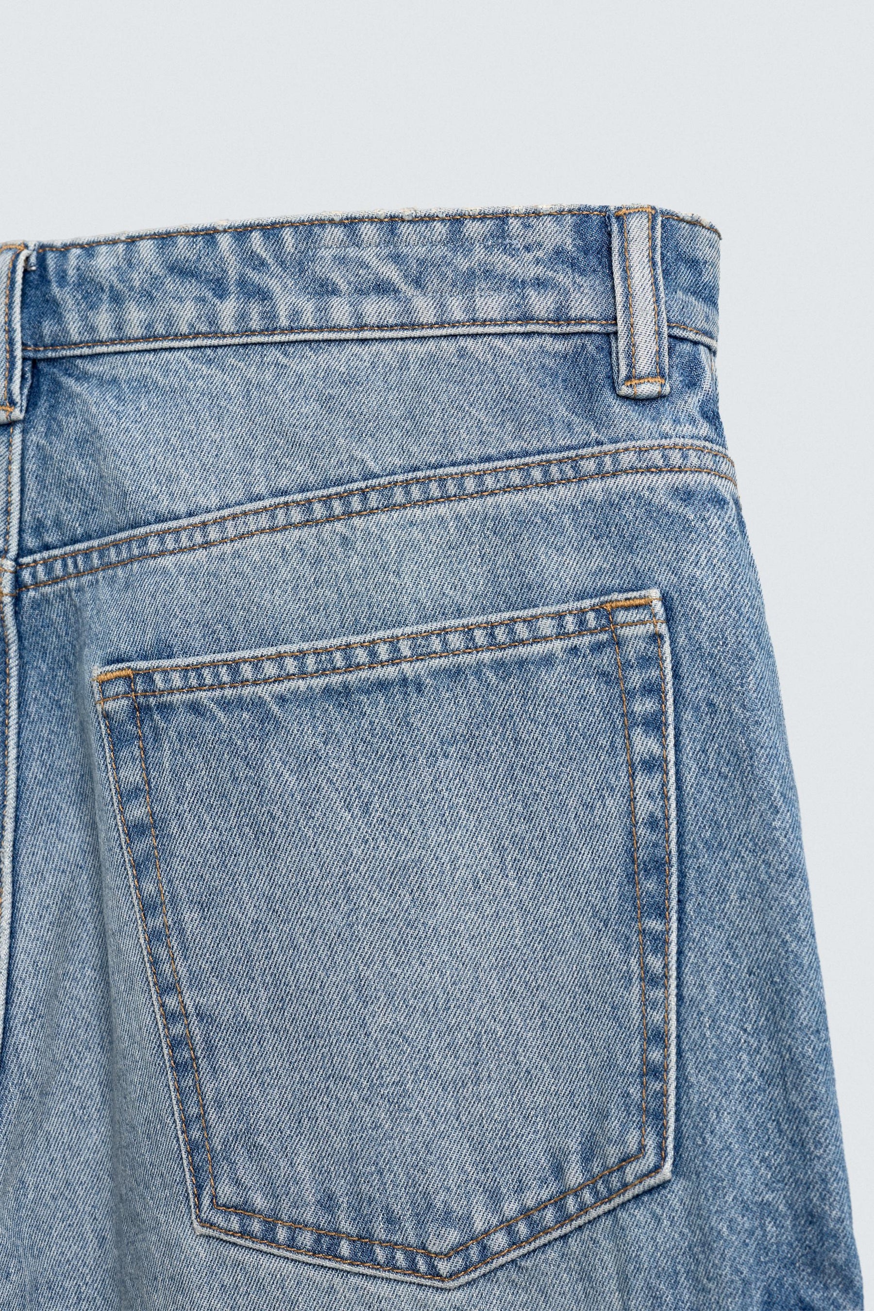 DENIM CARGO BERMUDA SHORTS - Image 9