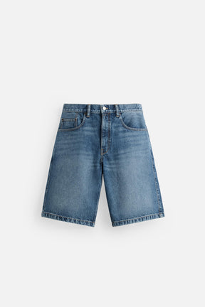 BAGGY FIT DENIM BERMUDAS - Image 6