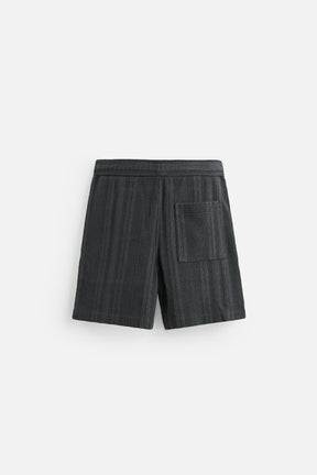 JACQUARD TEXTURED BERMUDA SHORTS - Image 8